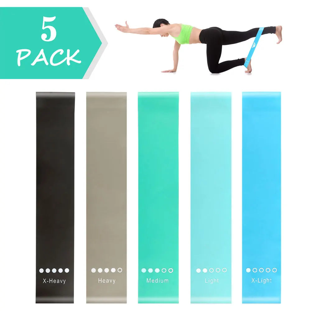 Workout Rubber Gym Sport Yoga Tube Set Rope Fitness Custom Logo Stretch Exercise Unisex