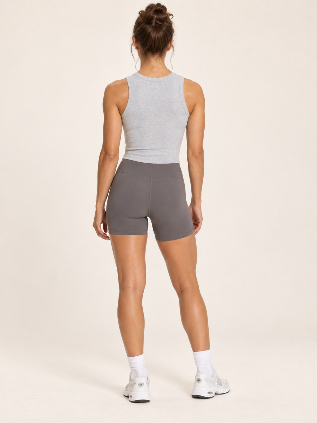 ANANT Rib Racer Tank – Athletic Heather – full back