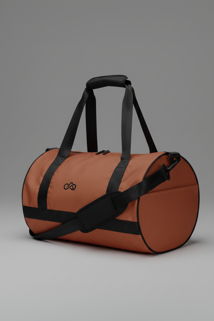 Terracotta Duffle - 3/4 View