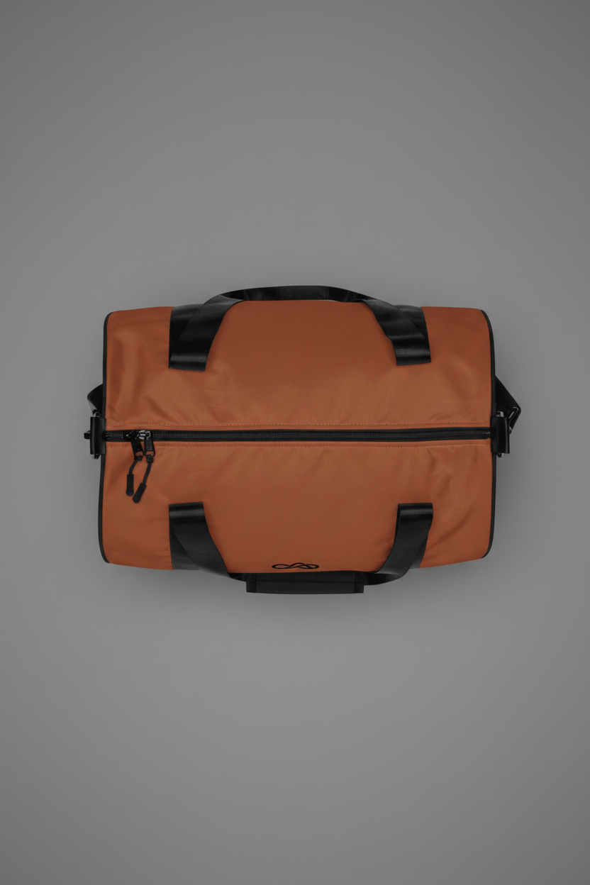 Terracotta Duffle - Top Down